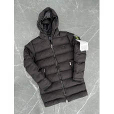 Куртка зимня Stone Island чорна