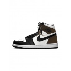 Nike Air Jordan High Black White Khaki