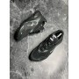 Круті легкі чоловічі чорні кросівки з сіткою весна літо