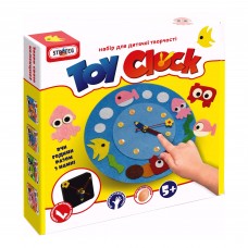 Набір для творчості Strateg Toy clock Водний світ українською мовою (14)