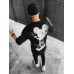 Крутая оверсайз футболка “Usual uspect , Mickey Mouse» в чёрном цвете