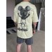 Крутая футболка “Usual suspect , Mickey Mouse» в лимонном цвете