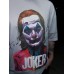 Удобная качественная мужская футболка оверсайз (oversize) “Joker” белая