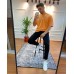 Крутая качественная мужская футболка овер сайз (oversize) «Always Be Positive” в оранжевом цвете