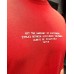 Крутая качественная красная мужская футболка овер сайз (oversize) «Always Be Positive”