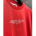 Крутая качественная красная мужская футболка овер сайз (oversize) «Always Be Positive”