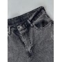 Крутейшие джинсовые шорты в тёмно-сером цвете