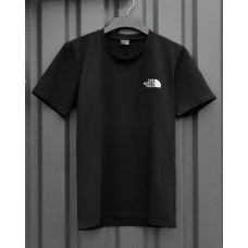 Літня класична чоловіча футболка повсякденна чорна / Стильні футболки чоловічі брендові
