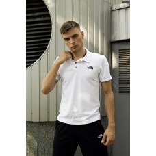 Стильная  polo футболка мужская легкая повседневная белая | Футболки поло мужские брендовые