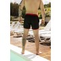 Модні купальні шорти чоловічі чорні / Шорти пляжні чоловічі для купання