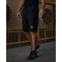 Модные трикотажные шорты мужские легкие повседневные  оверсайз  черные / Шорты спортивные мужские трикотажные