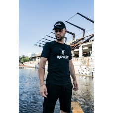 Легкая мужская футболка  удобная черная | Стильные футболки мужские брендовые