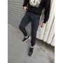 Круті спортивні чоловічі штани карго зручні повсякденні весна осінь літо сірого кольору | Спортивні брюки карго для чоловіків
