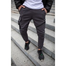 Крутые коттоновые спортивные мужские штаны легкие на каждый день весна осень лето серого цвета | Спортивные брюки мужские