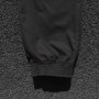 Круті котонові спортивні чоловічі штани легкі на кожен день весна осінь літо чорні | Спортивні брюки чоловічі