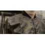 Куртка бомбер вітровка чоловіча повсякденна без капюшона кольору хакі демісезонна / Легка чоловіча куртка осіння