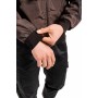 Куртка бомбер вітровка чоловіча зручна без капюшона коричнева весна осінь / Легка чоловіча куртка осіння
