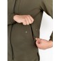 Куртка ветровка мужская повседневная водоневпроницаемая с капюшоном хаки демисезонная
