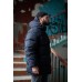 Зимовий пуховик "Heat" синій