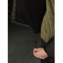 Комфортная куртка мужская пуховик теплая зима стеганая с капюшоном черная | Куртки мужские зима