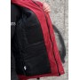 Удобная куртка мужская пуховик теплая зима парка с капюшоном красная | Зимние мужские куртки