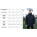 Удобная куртка мужская пуховик теплая зима парка с капюшоном черная | Куртки мужские зима