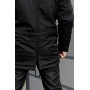 Куртка чоловіча пуховик тепла парка з капюшоном чорна зима | Куртки чоловічі зима